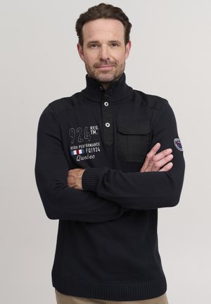 ERLONG - Strickpullover - black beauty