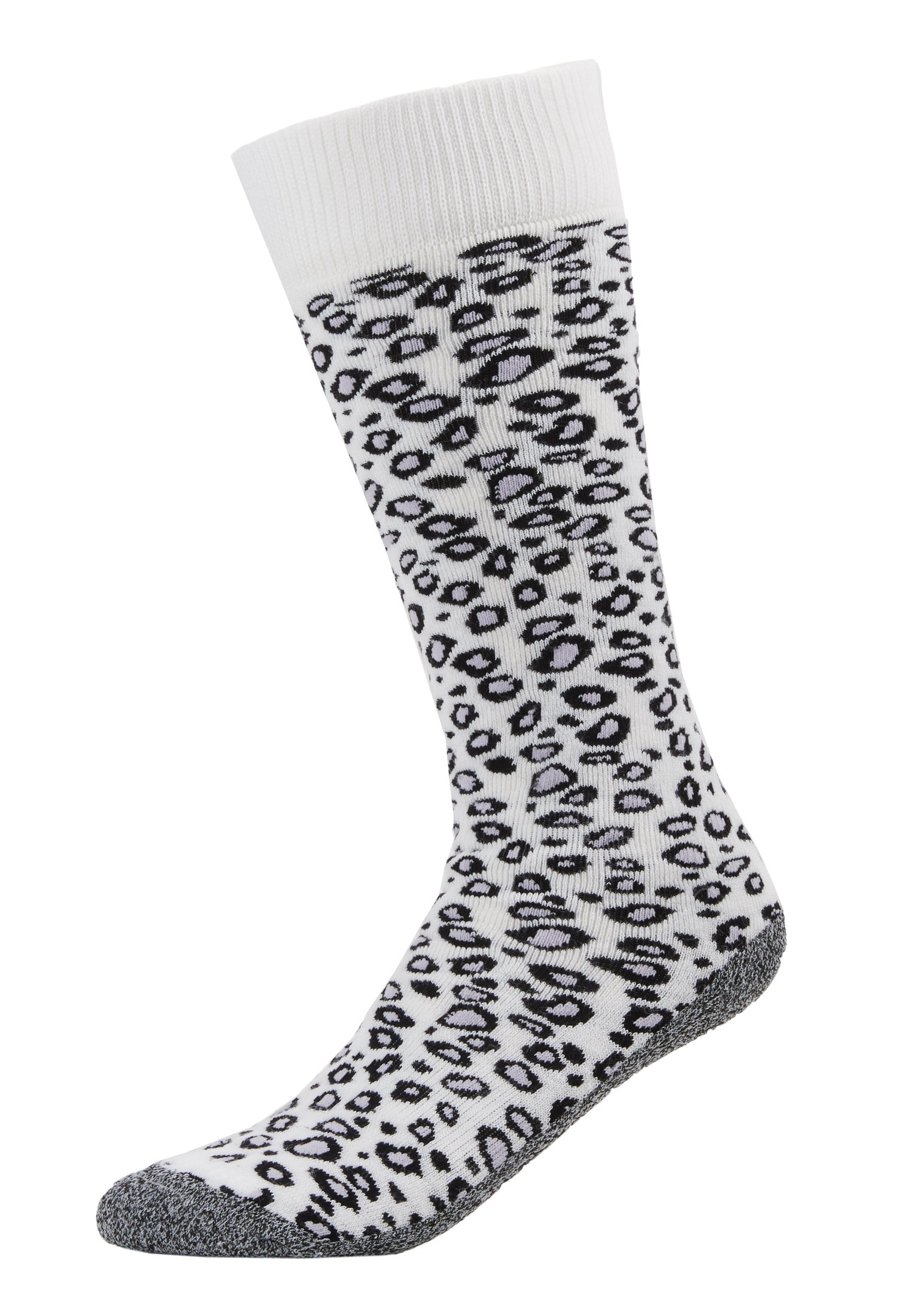 off white leopard socks