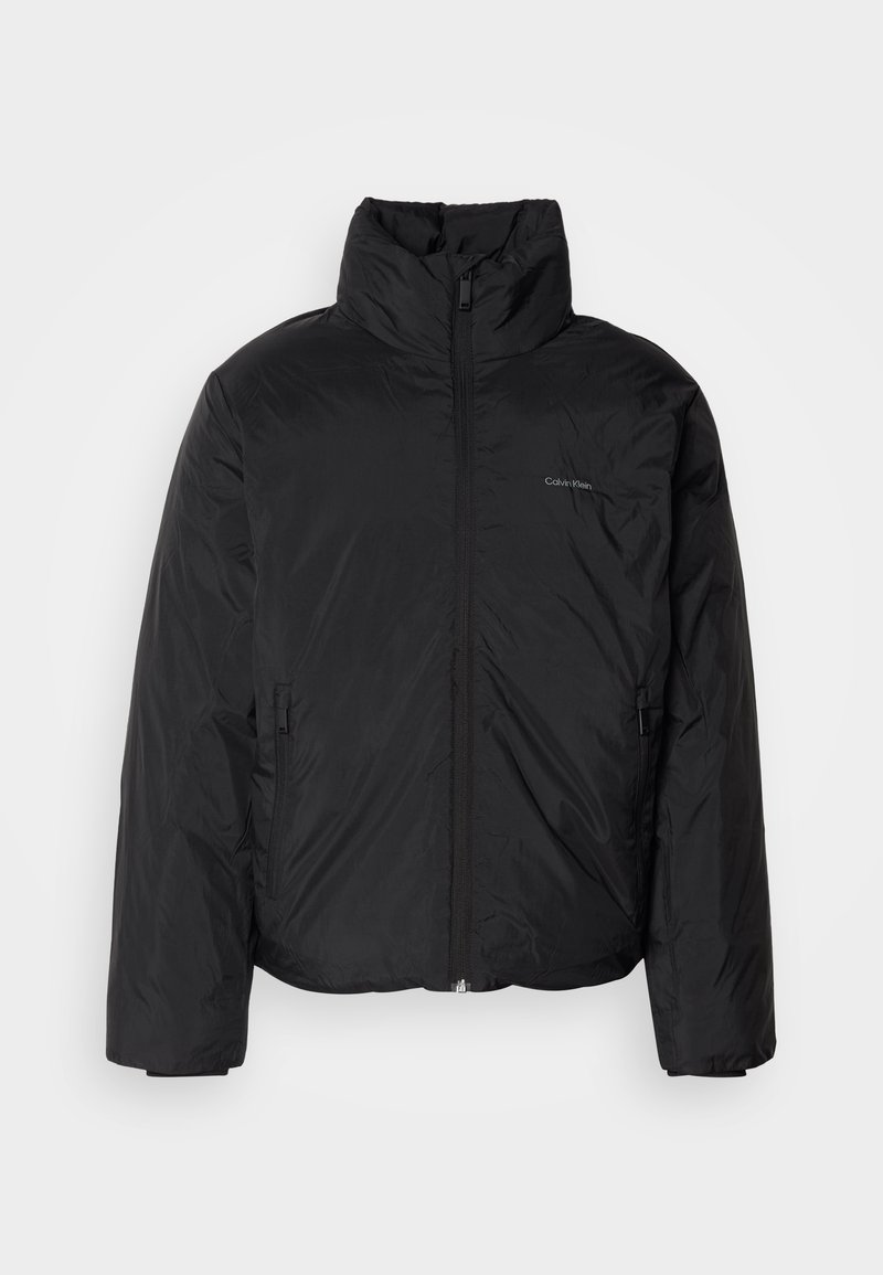 Calvin Klein Gewatteerde jas zwart Calvin Klein Gewatteerde jas zwart