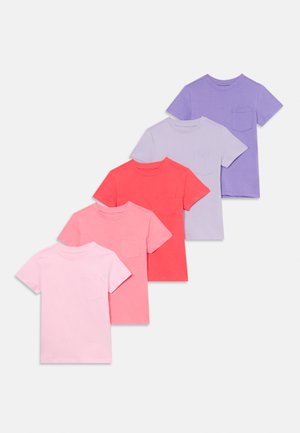 UNISEX 5 PACK - Basic T-shirt - lilac/berry/purple