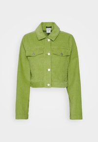 KIM CROPPED JACKET - Chaqueta fina - iguana