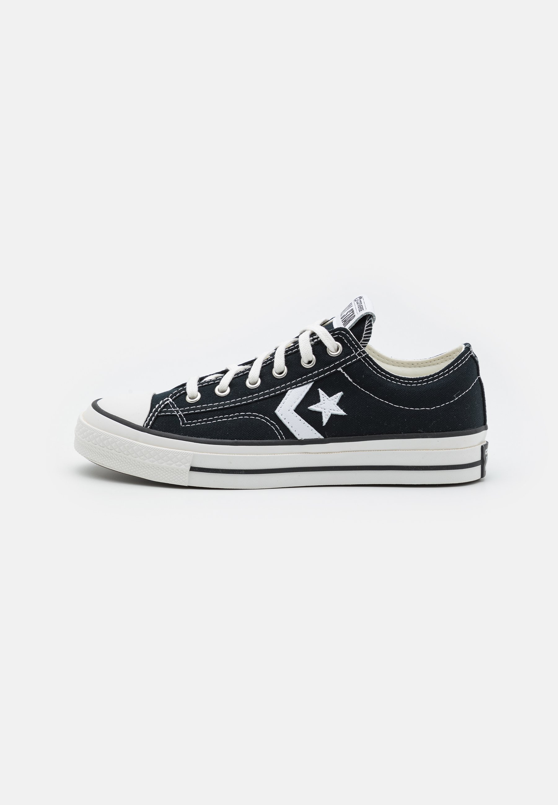 Converse STAR PLAYER 76 UNISEX - Trainers - black/vintage white/black -  Zalando.co.uk