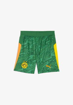 BORUSSIA DORTMUND - Pantaloni scurți sport - archive green-intense orange