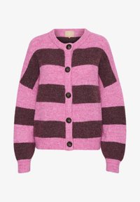 Ej vald, pink violet melange stripe