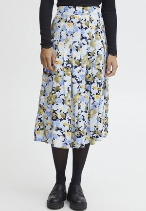 FRSOFTY - Pleated skirt - dutch blue mix