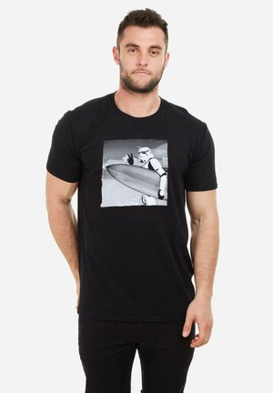 TROOPER SURF  - Print T-shirt - black