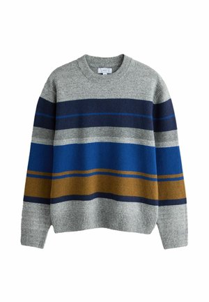 Strickpullover - grey blue