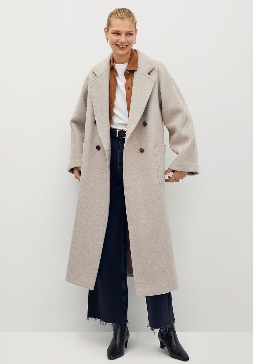 Mango SOHO Kåpe frakk béžová Zalando.no Mango LUNA Kåpe frakk open beigebeige Zalando.no