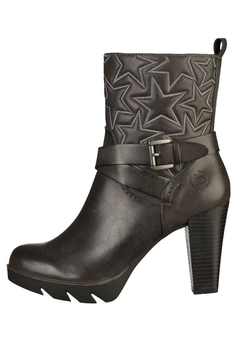 bugatti Bottines à talons hauts - grey