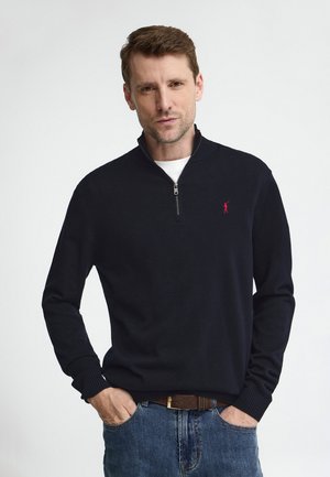 Polo Club RIGBY GO ZIPPER - Trui - navy
