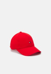 Tommy Hilfiger - SMALL FLAG UNISEX - Kepuraitė - fierce red Miniatiūros vaizdas 1