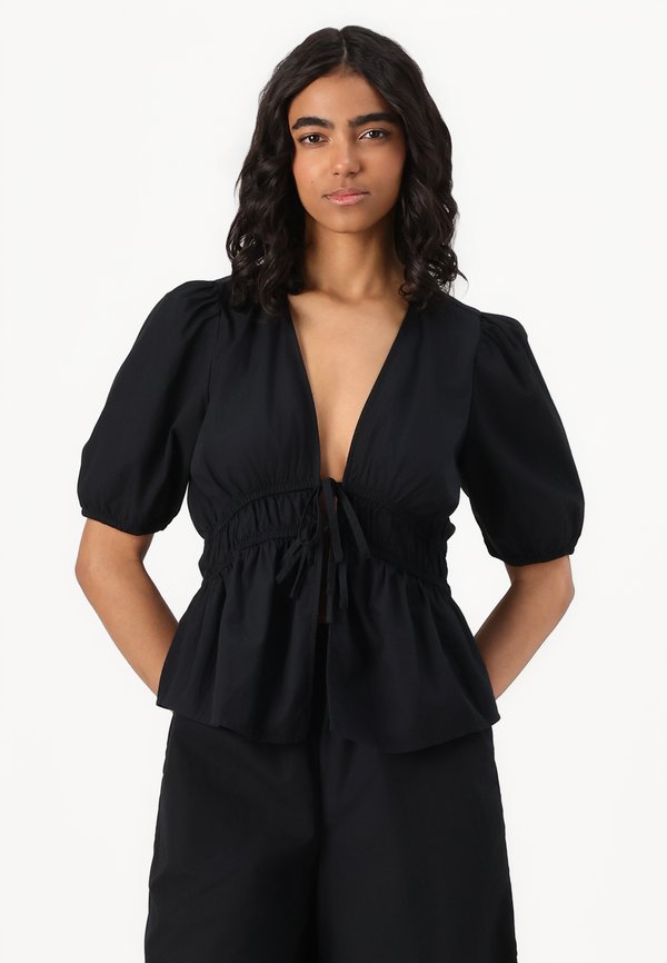 VMJARLOTTE TIE V NECK - Blouse4