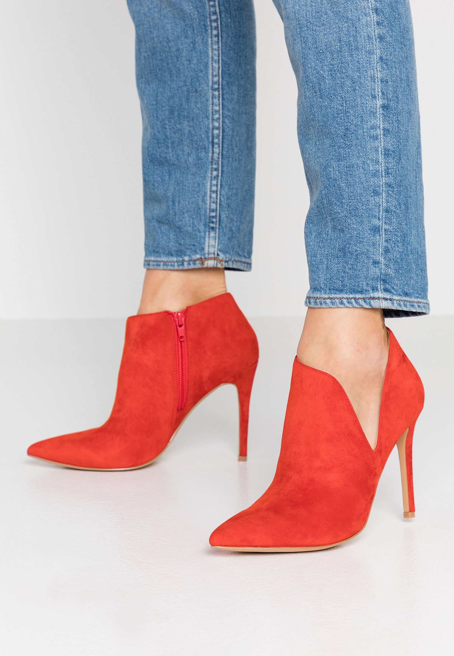 Prescripción Torbellino Renacimiento Steve Madden ARIZA - High heeled ankle boots - red/red - Zalando.co.uk Prescripción Torbellino Renacimiento Steve Madden ARIZA - High heeled ankle boots - red/red - Zalando.co.uk