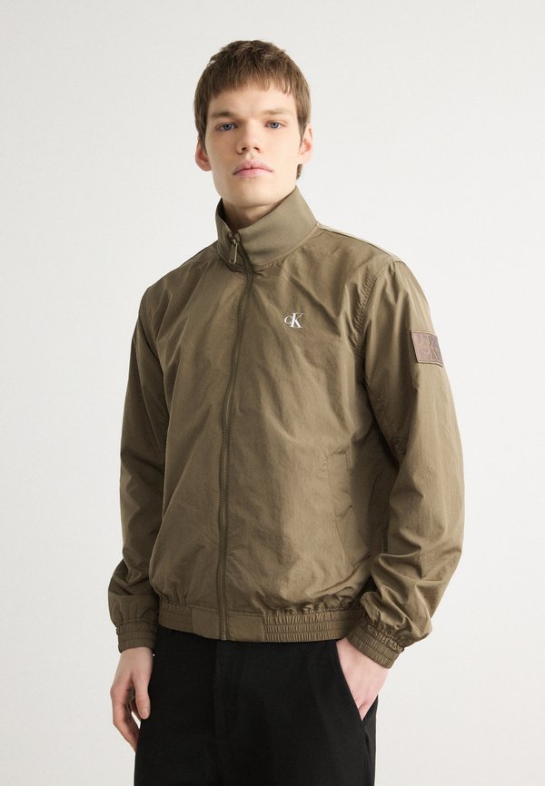 UNPADDED HARRINGTON JACKET - Summer jacket - stone gray