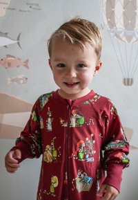Geggamoja PETTSON AND FINDUS TWO-WAY ZIP - Natdragt - dark red
