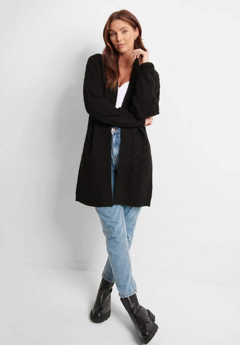 Damen Strickjacken | Threadbare Strickjacke black/schwarz - TD10962 Damen Strickjacken | Threadbare Strickjacke black/schwarz - TD10962
