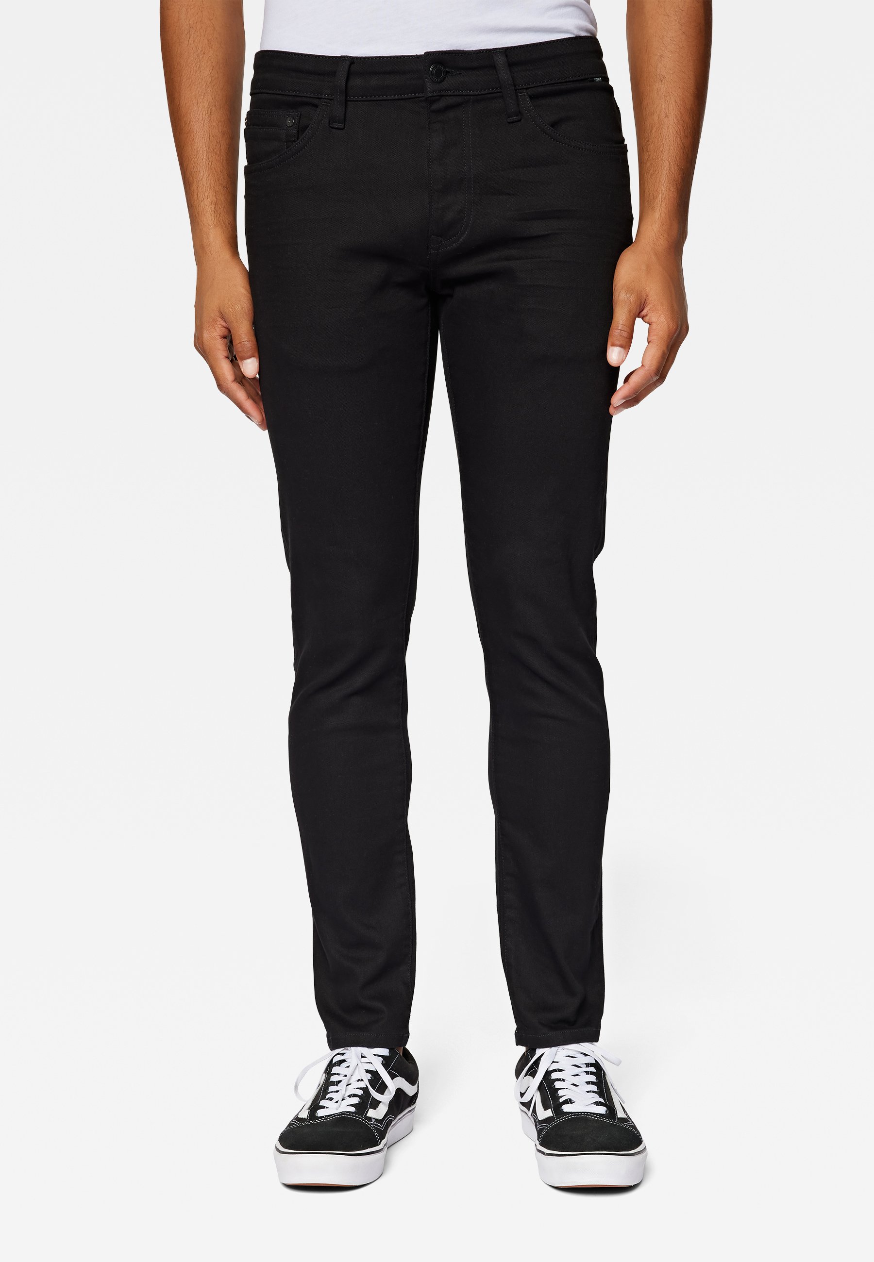 Mavi Yves Jeans Uomo - Modello Mid Brushed Ultra Move - 5 Tasche, Vestibilità Comoda