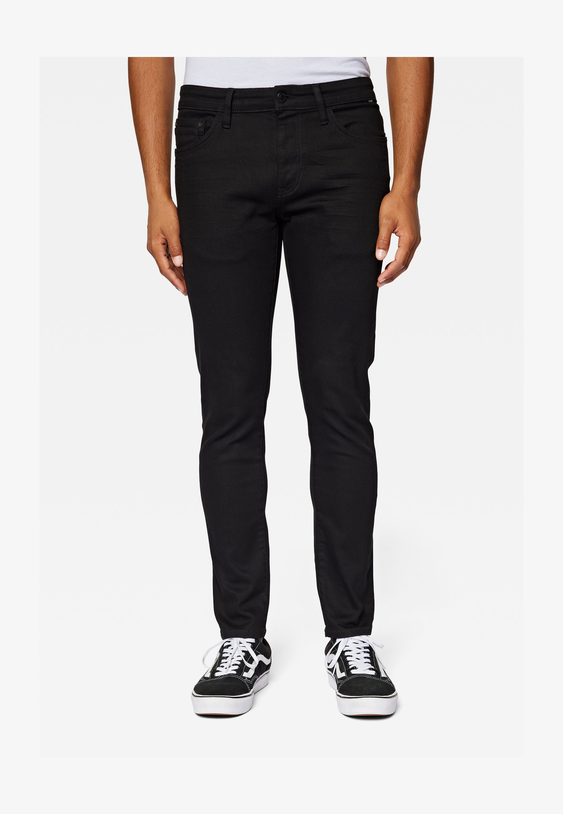 Mavi Yves Jeans Uomo - Modello Mid Brushed Ultra Move - 5 Tasche, Vestibilità Comoda