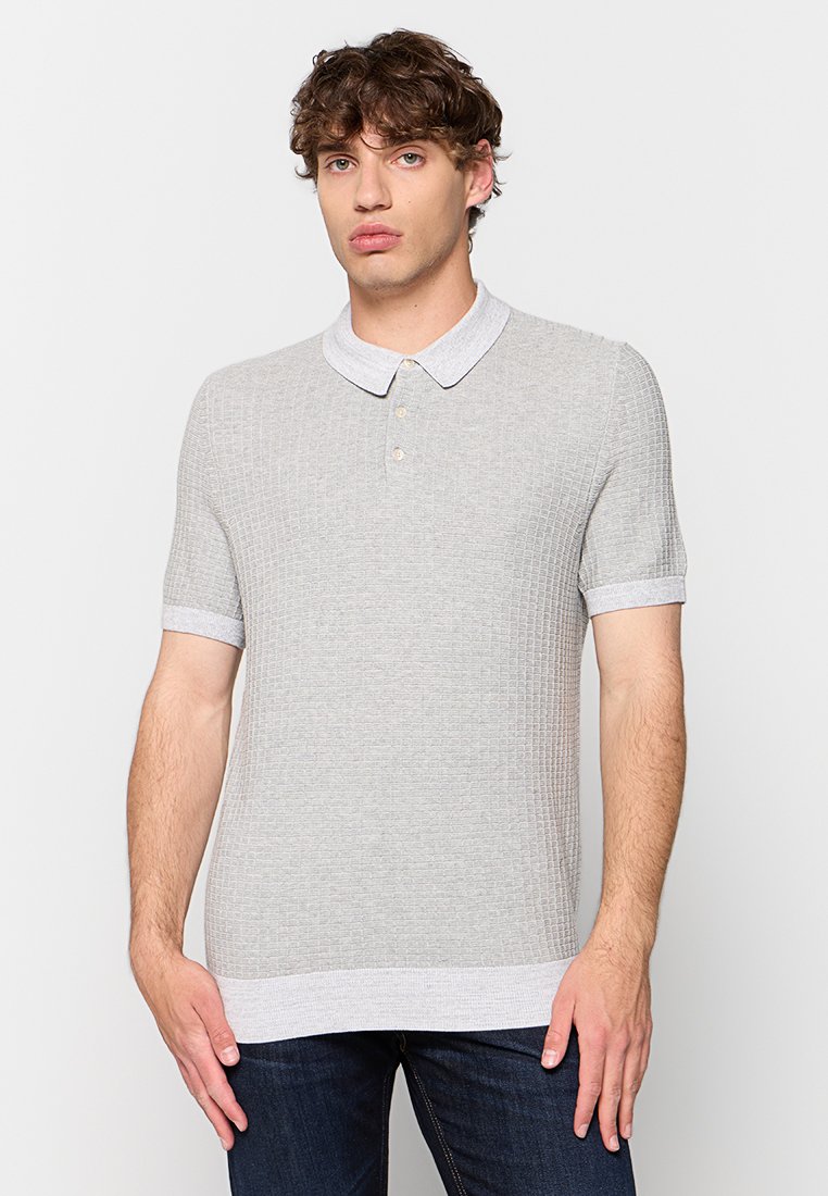 Scotch & Soda Poloshirt grijs Scotch & Soda Poloshirt grijs