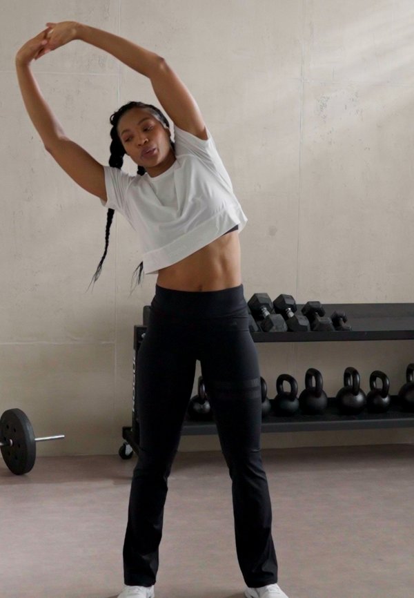 FOLD OVER FLARE LEGGINGS - Leggings2