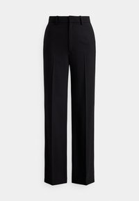 STRETCH-WOOL BEATON PANT - Tygbyxor - black
