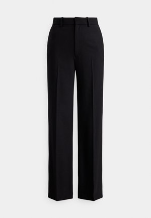 STRETCH-WOOL BEATON PANT - Bukser - black