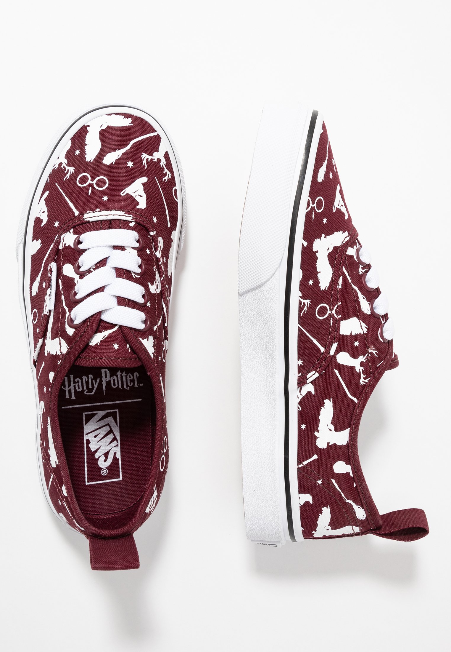 Vans Authentic Elastic Lace Harry Potter Slip Ins Port Morkrod Zalando Se