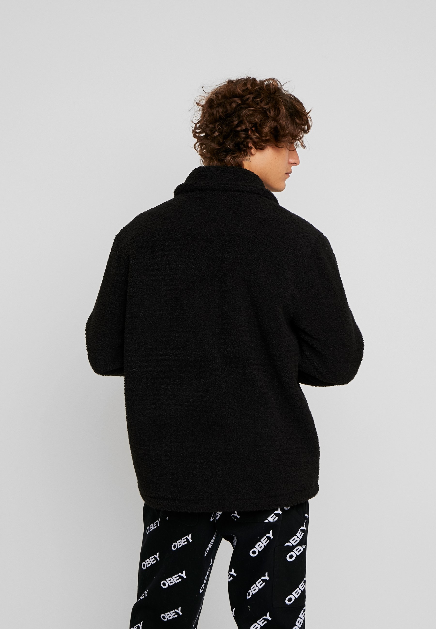 Weekday RUSS PILE JACKET Fleecejakke black Zalando.no Weekday RUSS PILE JACKET Fleecejakke black Zalando.no