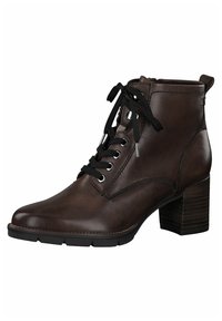 Tamaris Schnürstiefelette - cafe
