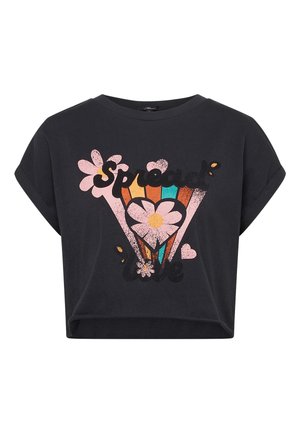 Mavi T-shirt print - black