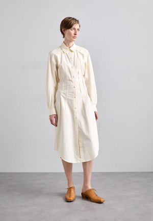 CYRA DRESS - Shirt dress - light yellow