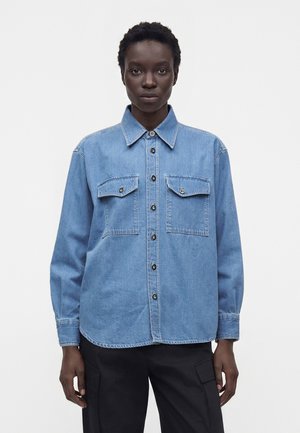 CLOSED, OVERSHIRT - Πουκαμίσα με κουμπιά - light blue