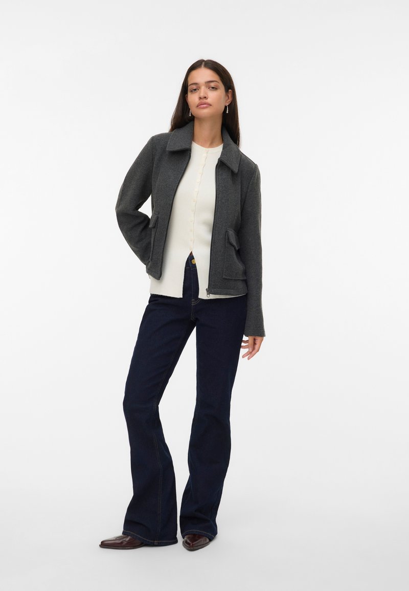 Vero Moda Lichte jas donkergrijs