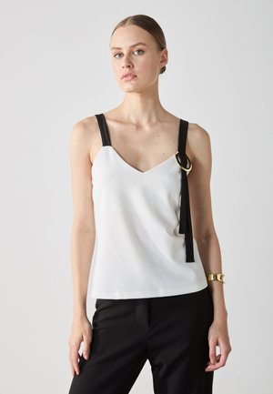 Top - blanc/black