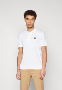 Lyle & Scott - PLAIN  - Polo - white Imagen en miniatura 1