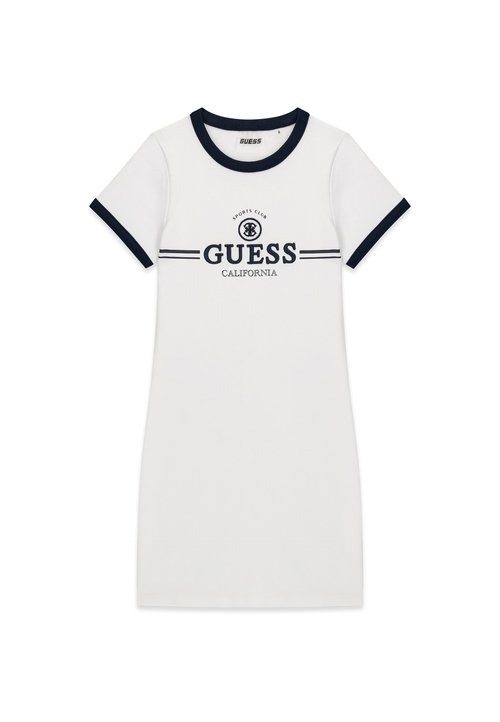 Guess SS MINI ME - Rochie din jerseu - weiß