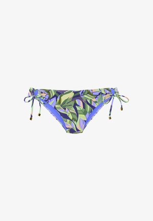 s.Oliver, S.OLIVER BIKINI-HOSE - Spodný diel bikín - grün-blau bedruckt