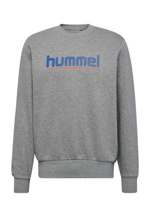 GRAPHIC CREWNECK - Sweatshirt - grey melange