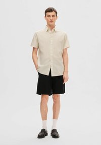 Selected Homme SLHREG SUN SHIRT - Majica - pure cashmere 1