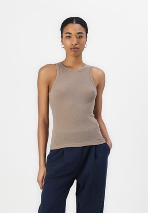 SONNET TANK  - Topper - greige