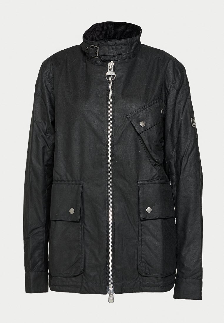 Barbour International Lichte jas zwart