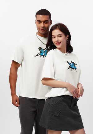 UNISEX - Print T-shirt - off-white
