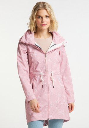 SCHMUDDELWEDDA ALZETTE - Waterproof jacket - pfirsichrosa