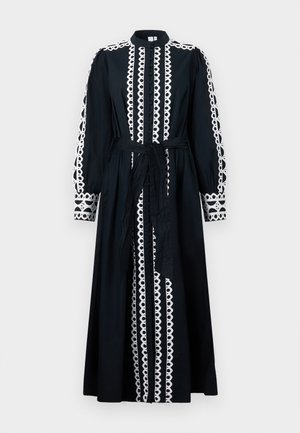 YAS YASYAMINA LONG SHIRT DRESS - Särkkleit - black