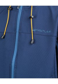 Whistler Soft shell jacket - donkerblauw-blauw