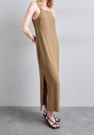 Maxikleid - mustard yellow