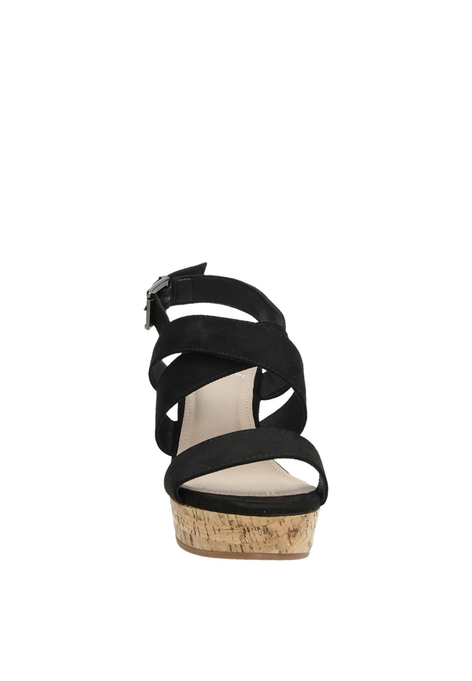 PS Poelman dames sandaal Zwart - Schoenen.nl