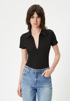 SHORT SLEEVE - Polo - black
