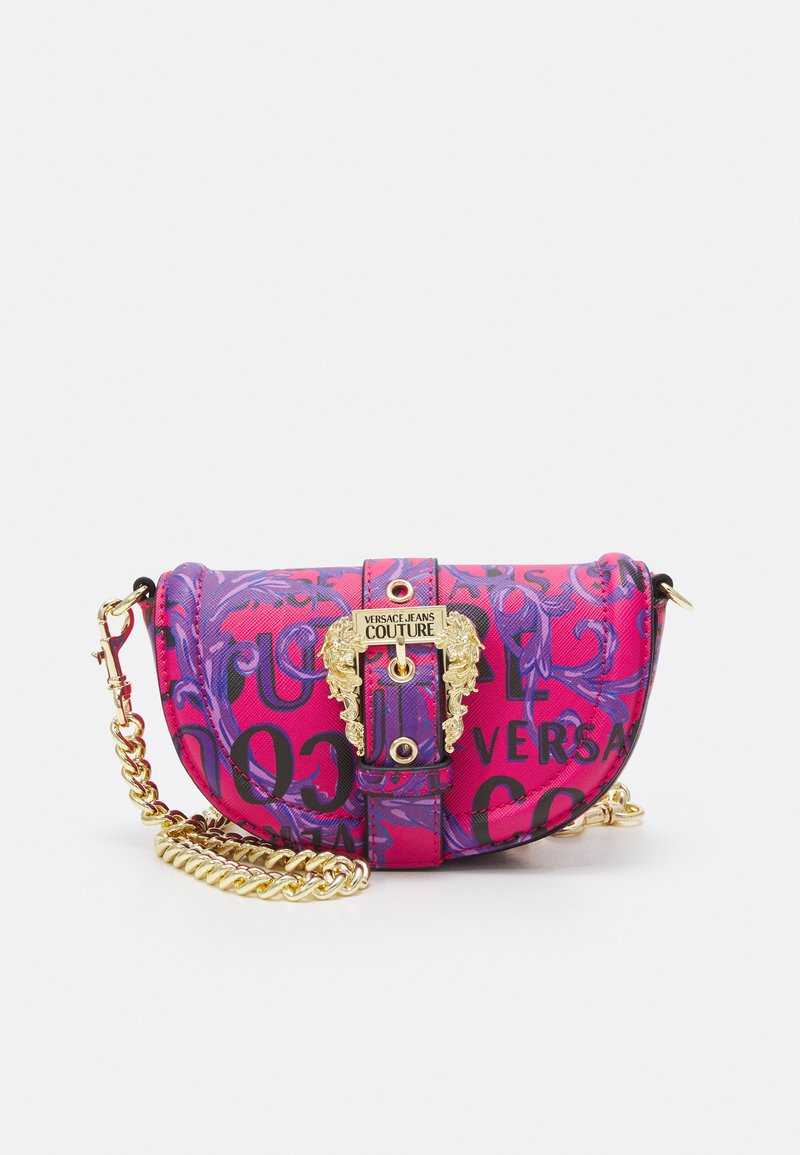 Versace Jeans Couture DISCO BAG Across body bag hotpink/violet/pink Zalando.co.uk