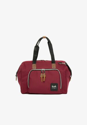 SHOULDER DIAPER BAG - Beebitarvete kott - bordeaux